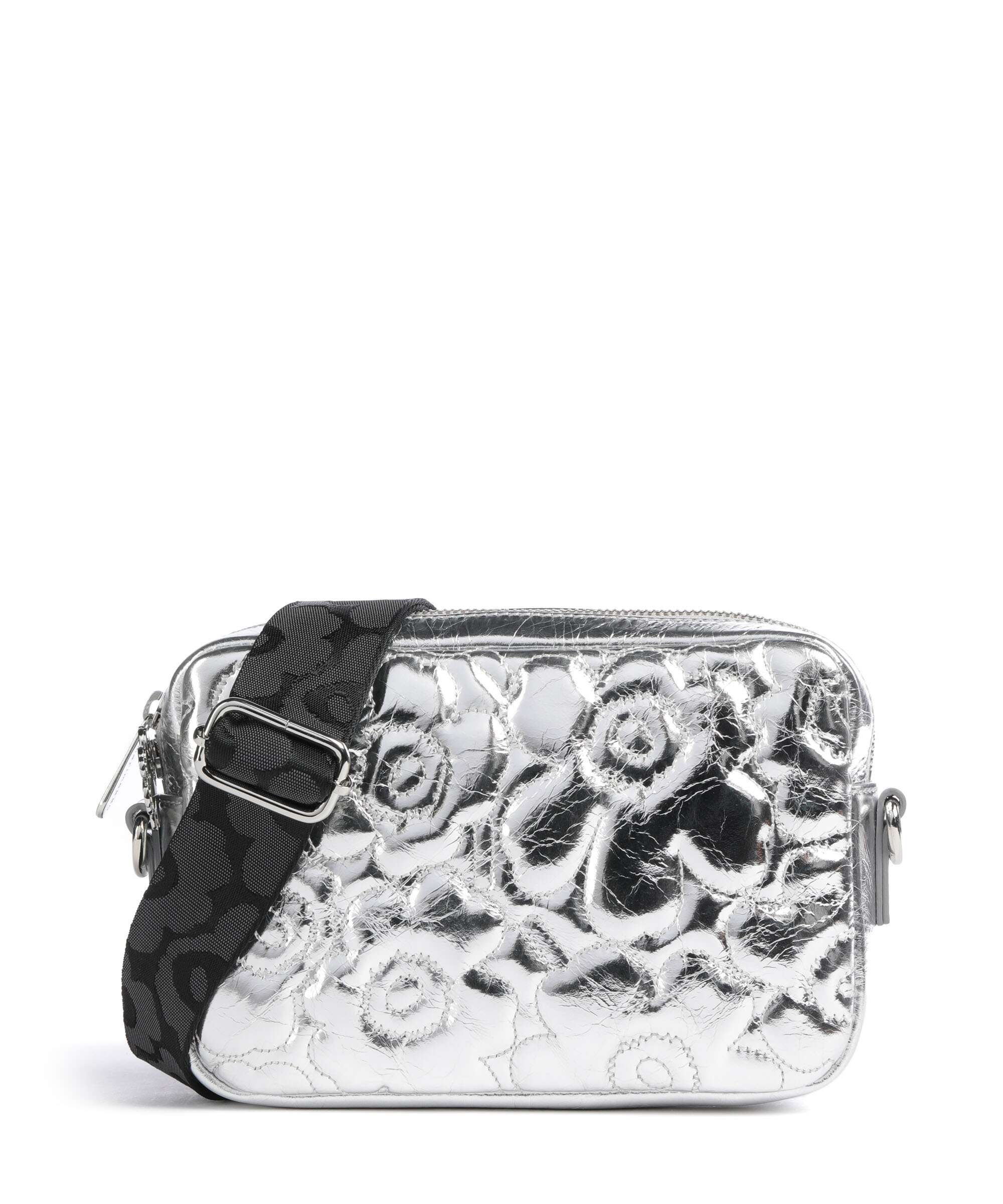 Marimekko Gratha Soft Unikko Crossbody bag silver