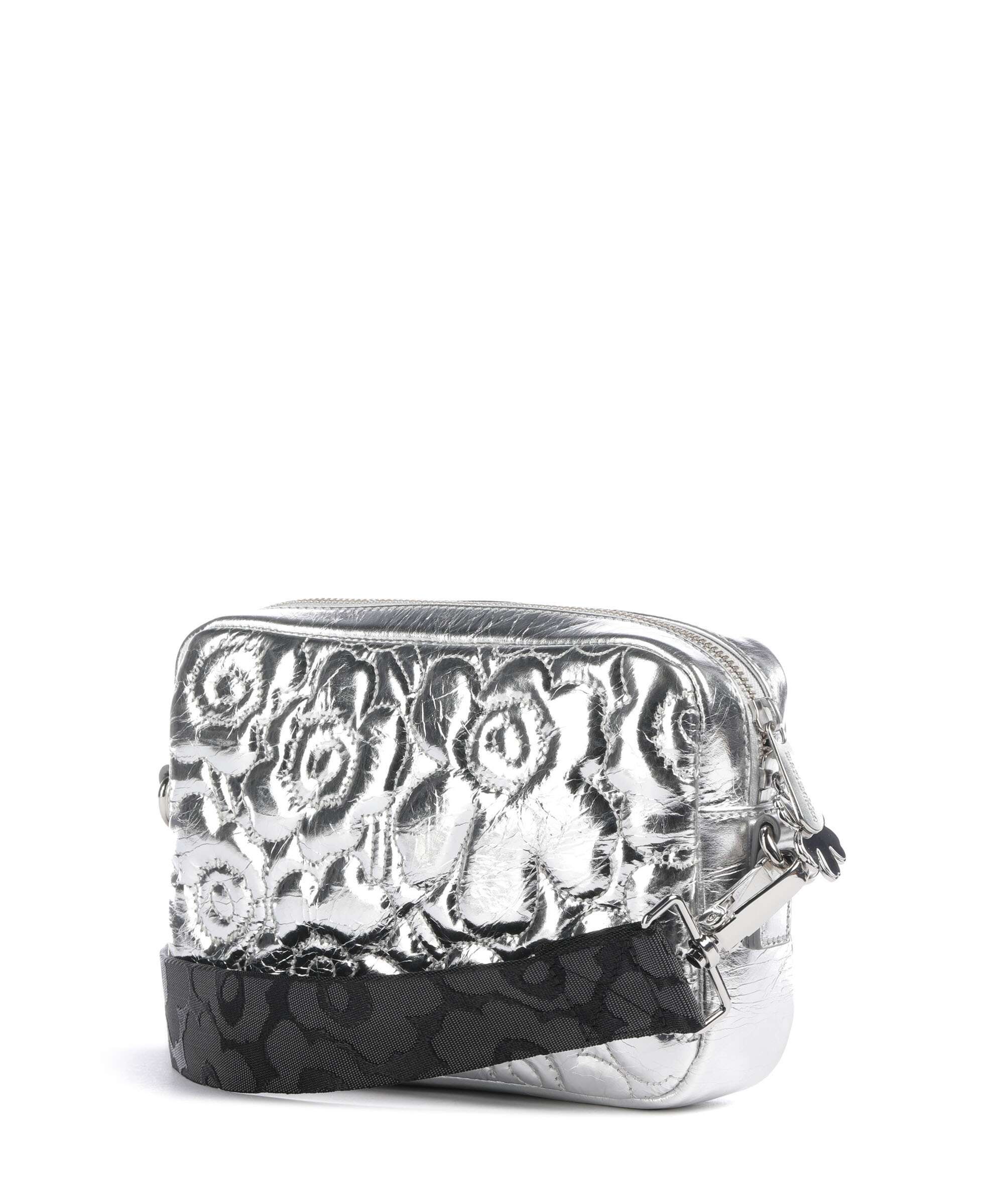 Marimekko Gratha Soft Unikko Crossbody bag silver