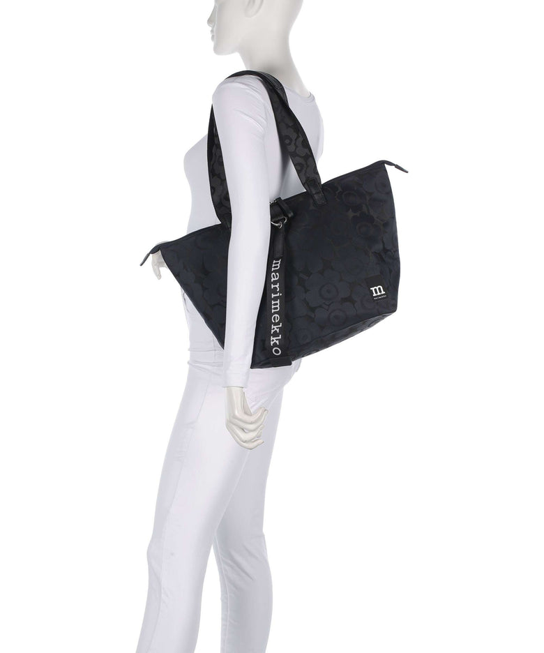 Marimekko Unikko All Day Tote bag blue/dark blue