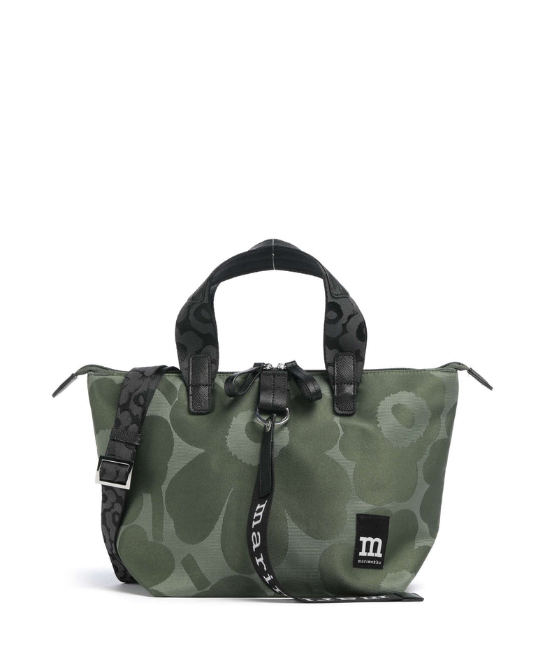 Marimekko Unikko All Day Handbag green/light green