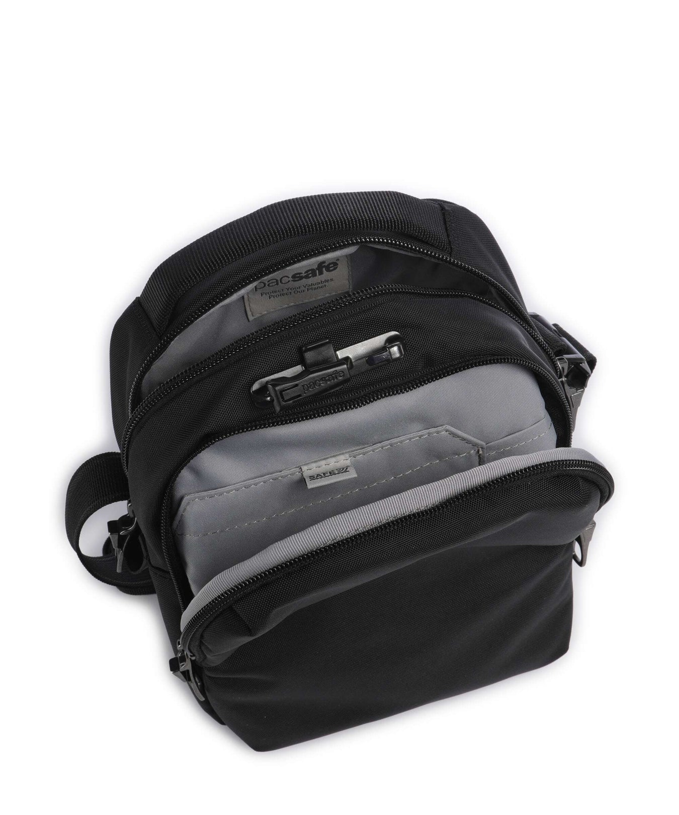 Pacsafe V Companion Crossbody bag jet black