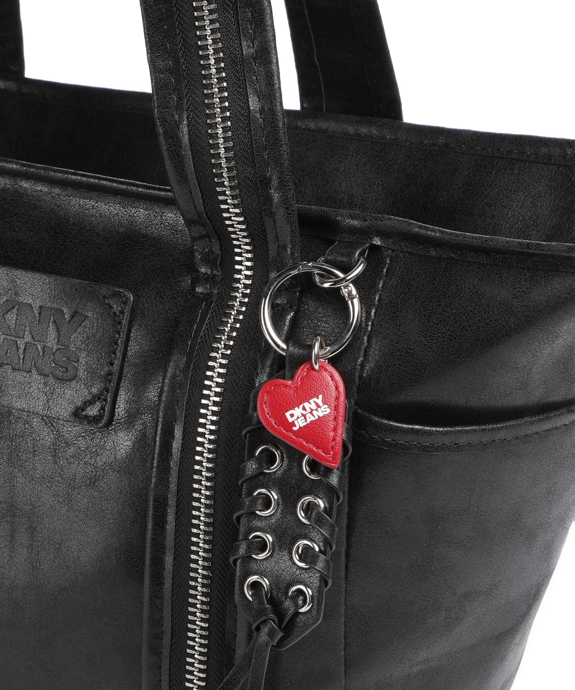 DKNY Verena Medium Handbag black/silver