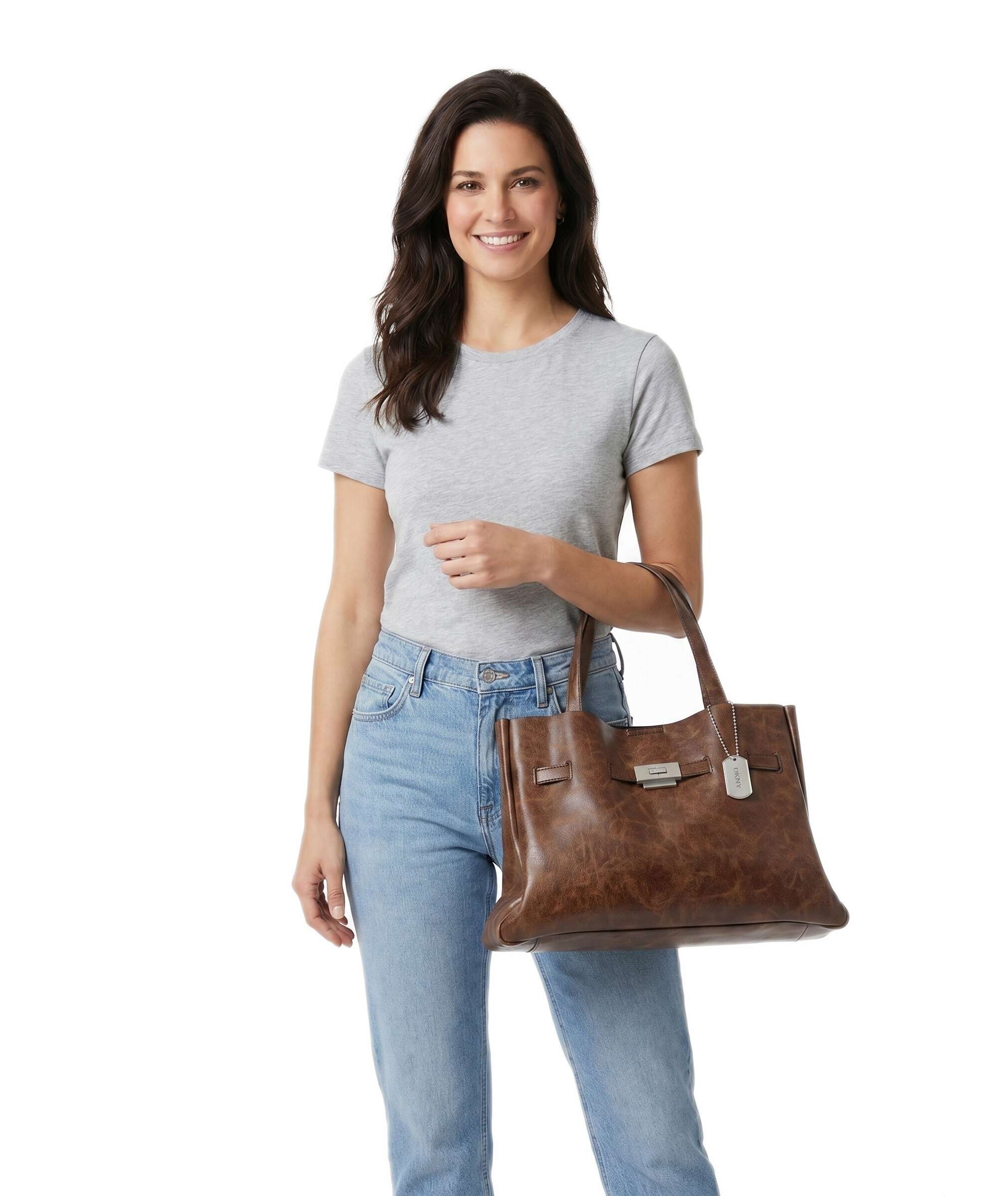 DKNY Bryar Large Handbag charcoal
