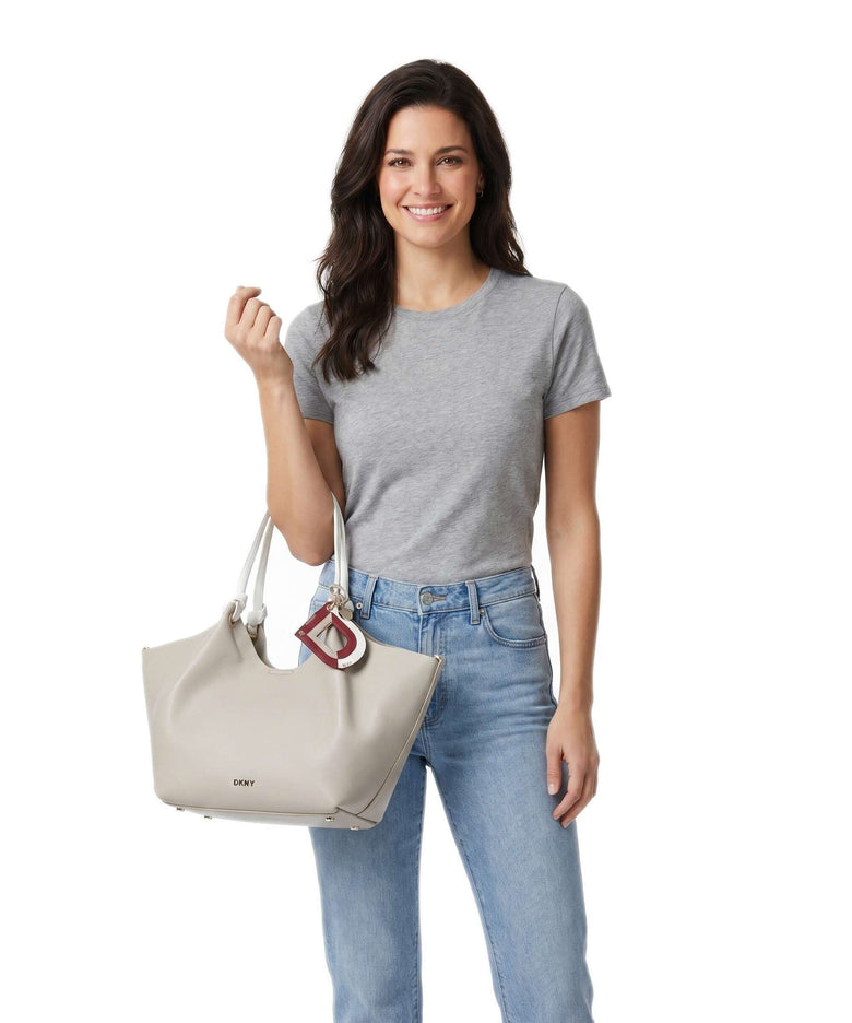 DKNY Paula Commuter Medium Tote bag light taupe