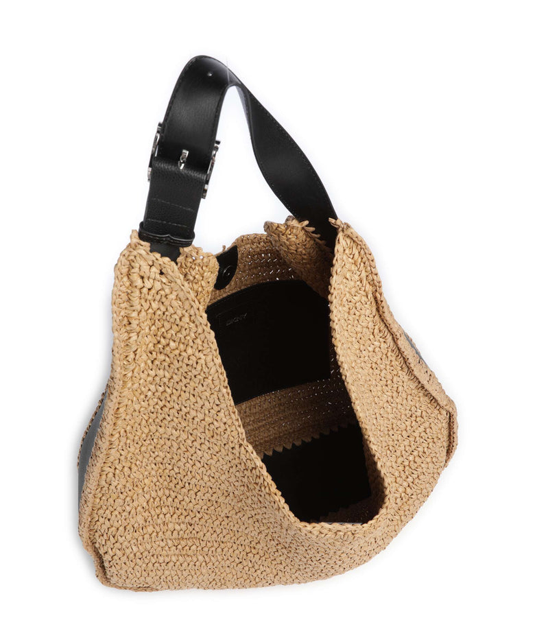 DKNY Camila Large Hobo bag natural/black