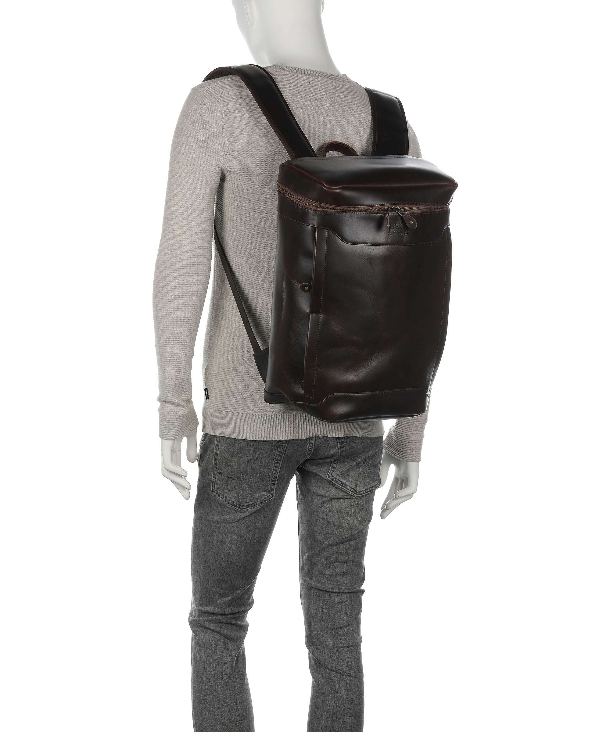 Buckle & Seam Siwa Backpack brown