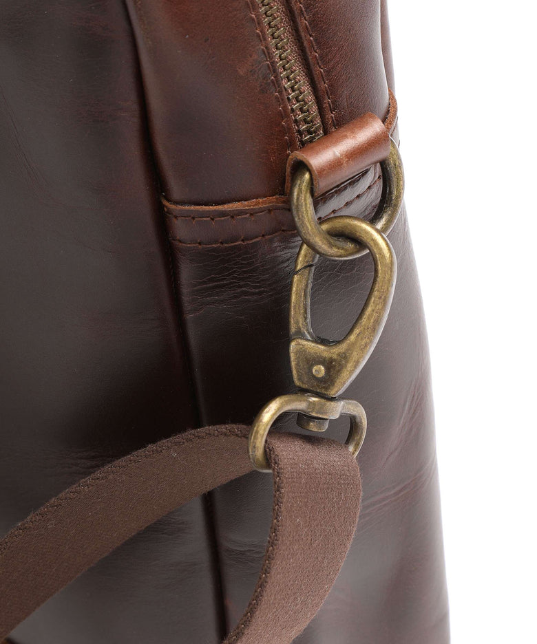 Buckle & Seam Everett Briefcase brown