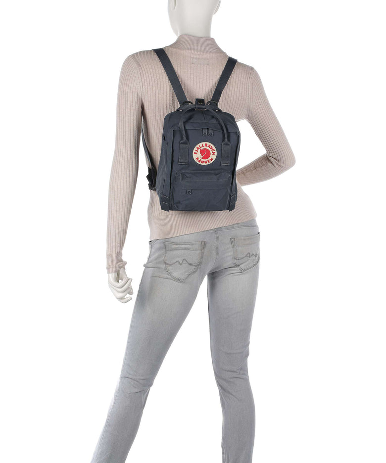 Fjällräven Kånken Rainbow Mini Backpack schwarz