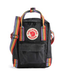Fjällräven Kånken Sling Taška cez rameno black/rainbow