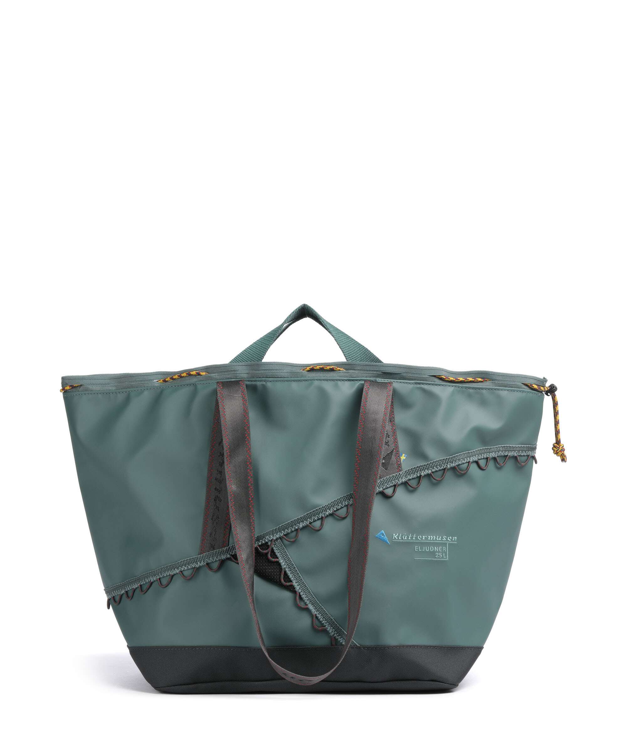 Klättermusen Eljudner 25 Tote bag silver pine