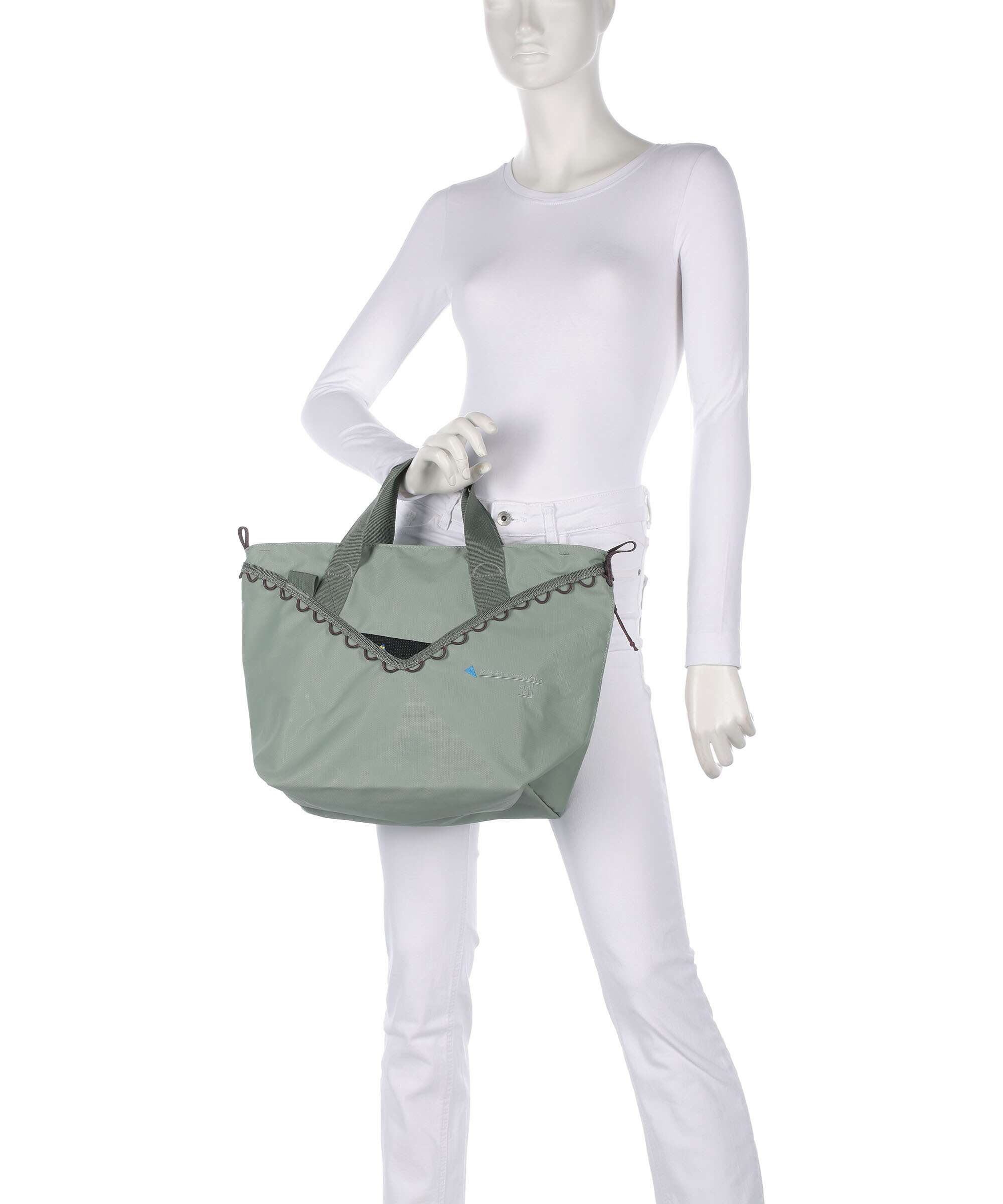 Klättermusen Bor 13 Hobo bag faded green