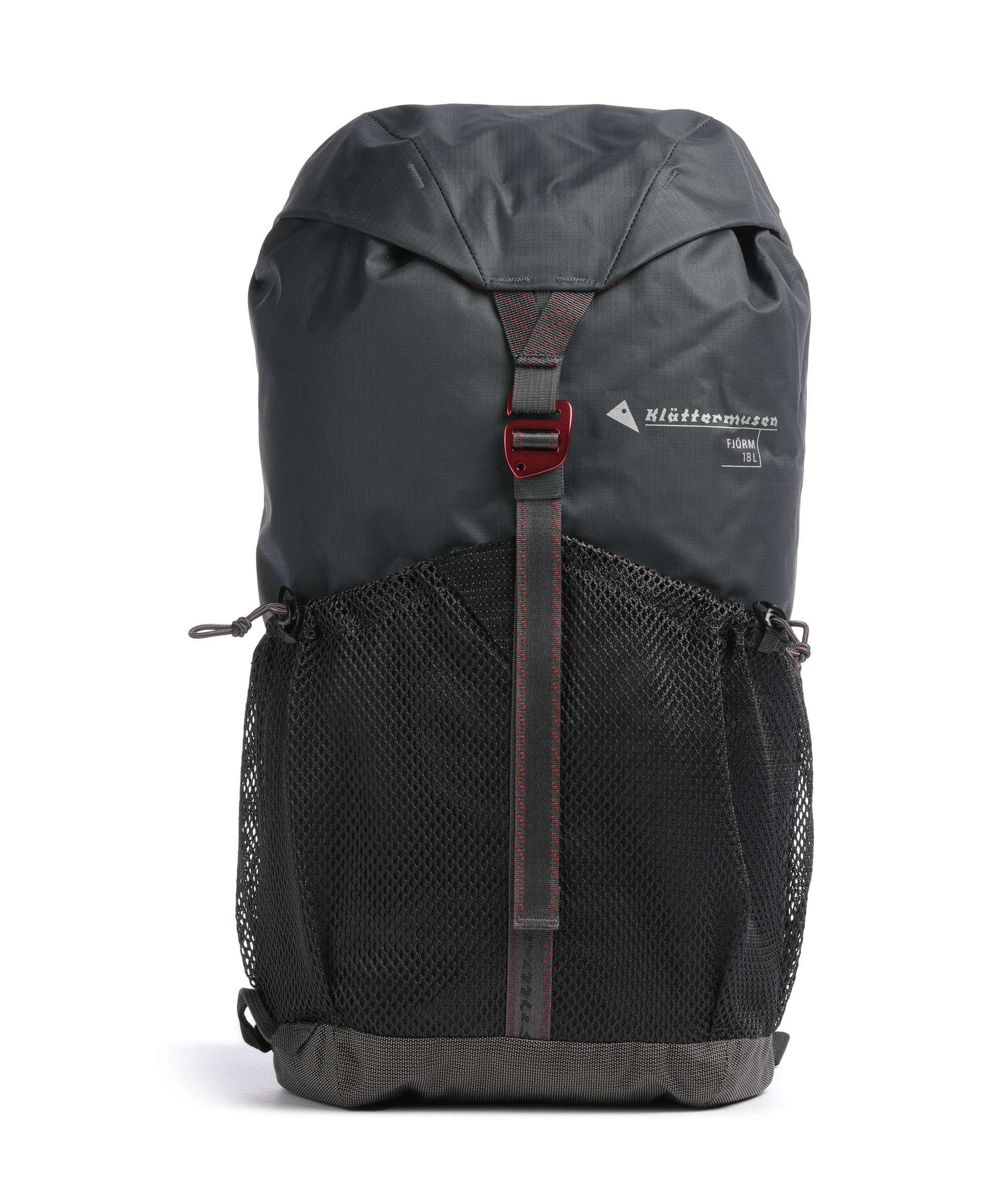 Klättermusen Fjörm 18 Trekking backpack raven