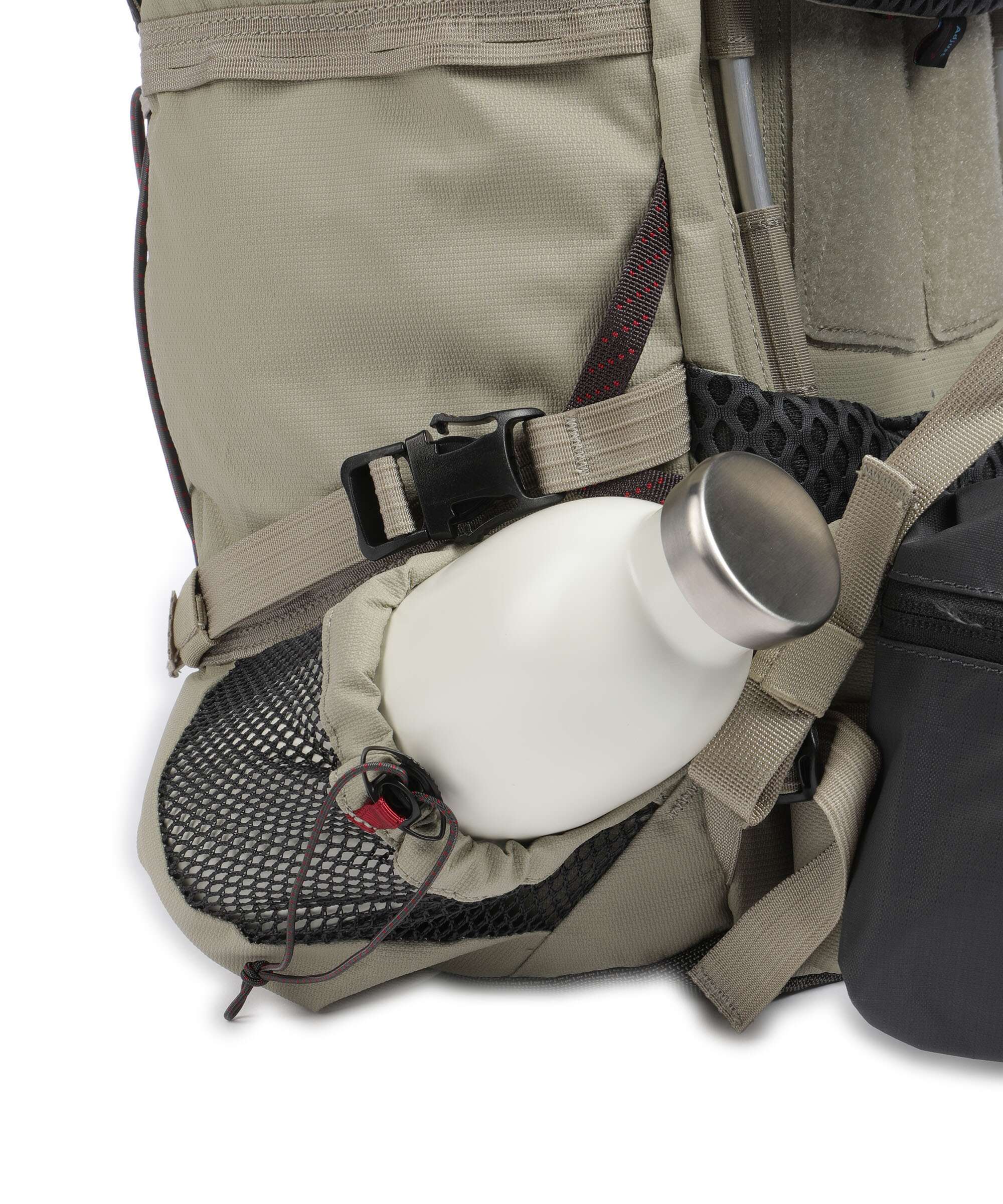 Klättermusen Bergelmer 30 Hiking backpack silver/green
