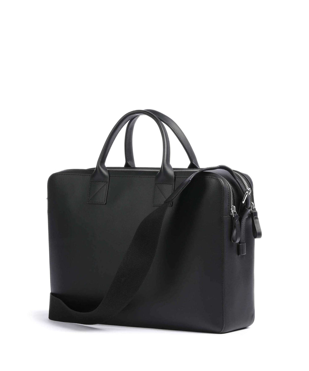 Sandqvist Leather Classics Seth Briefcase black