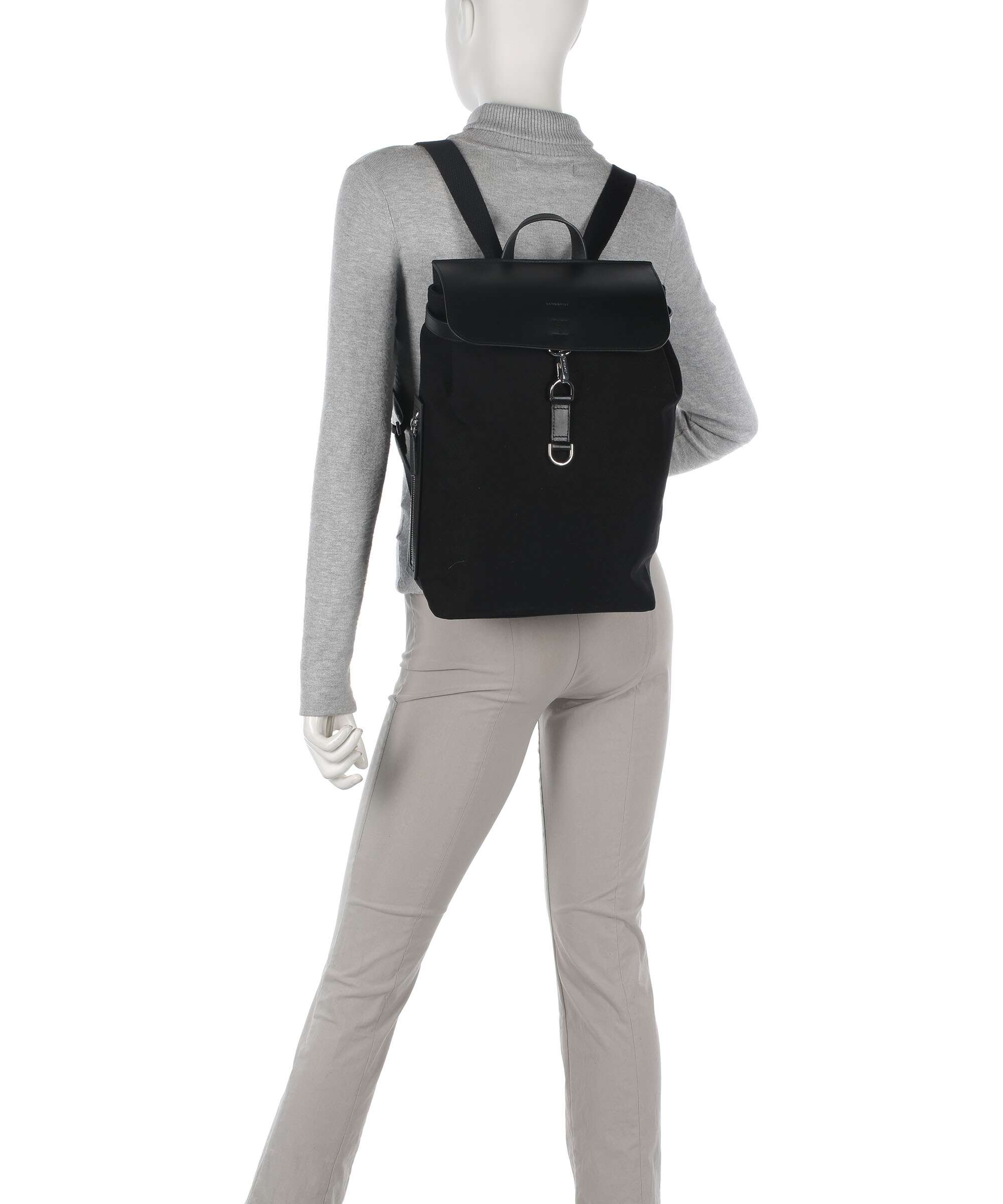 Sandqvist Everyday Originals Alva Metal Hook Backpack black