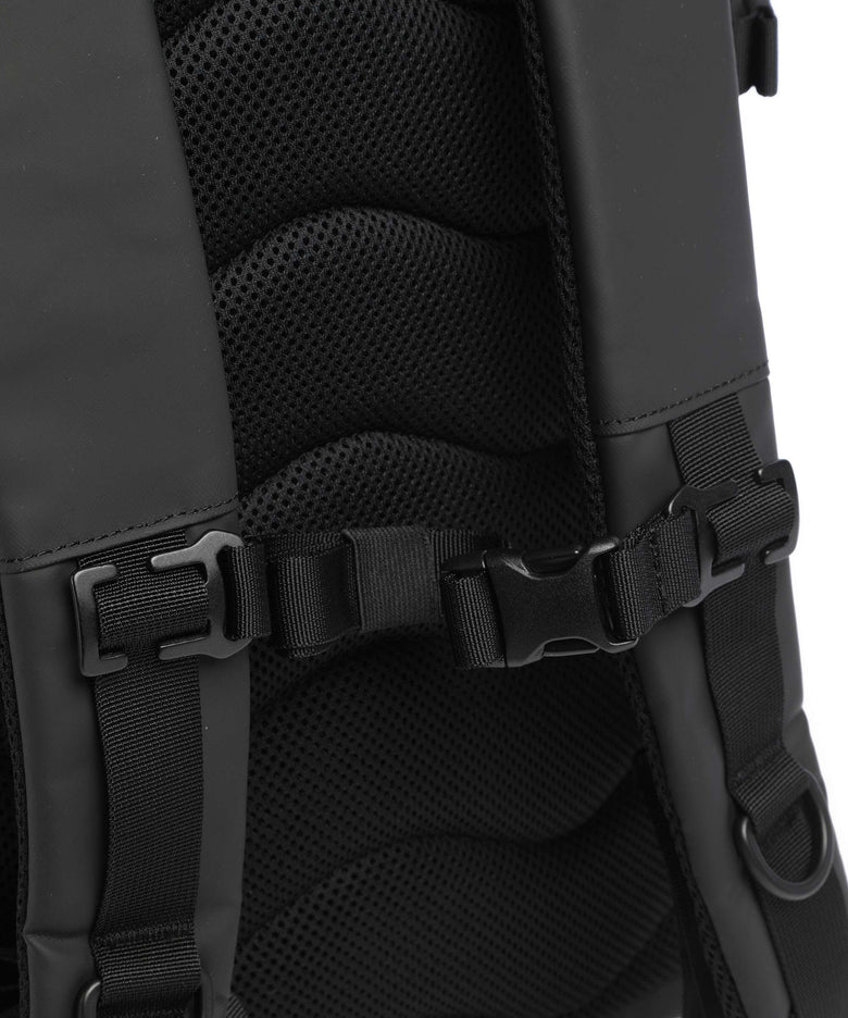 Sandqvist Stream L Rolltop backpack black