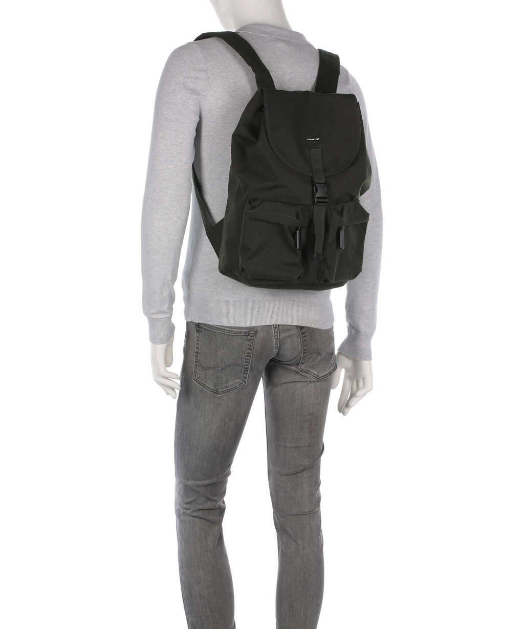 Sandqvist Everyday Originals Laptop backpack dark green