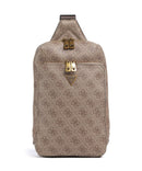 Guess Milano Taška typu sling beige/brown