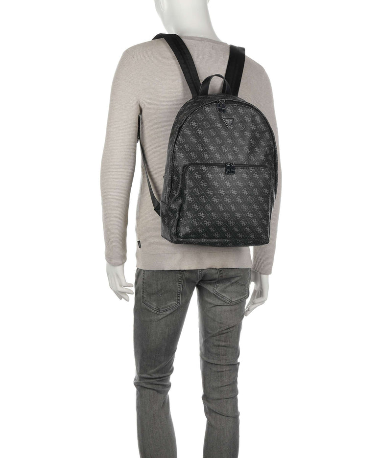 Guess Vezzola Eco Backpack dark black