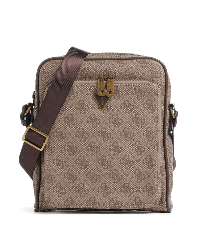 Guess Milano Eco Crossbody bag beige/brown