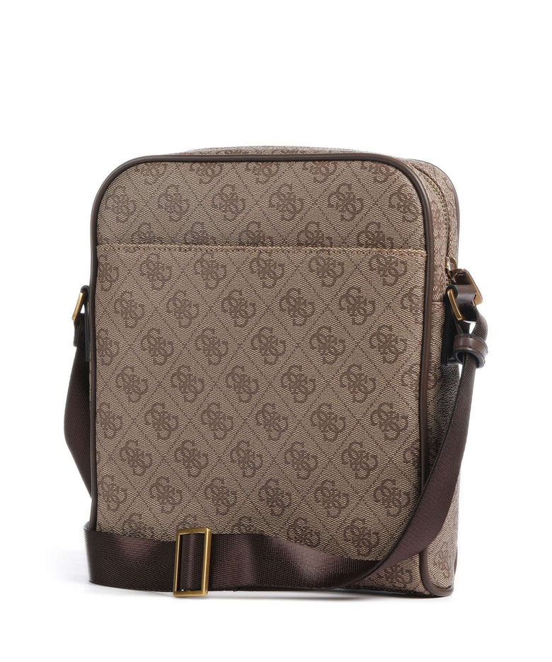 Guess Milano Eco Crossbody bag beige/brown