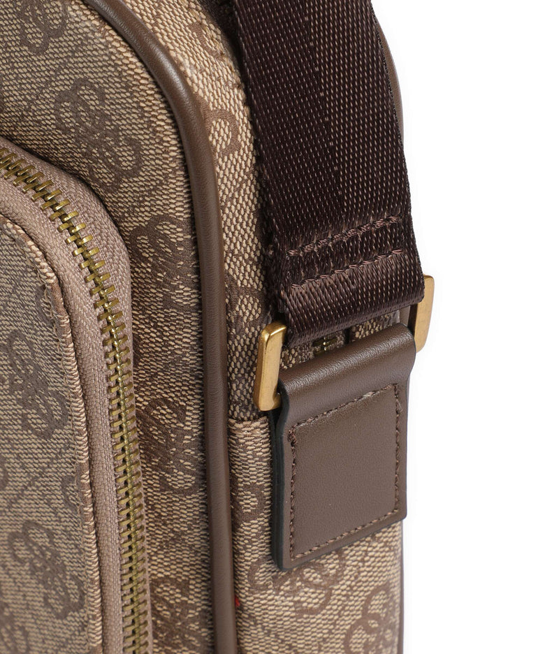 Guess Milano Eco Crossbody bag beige/brown