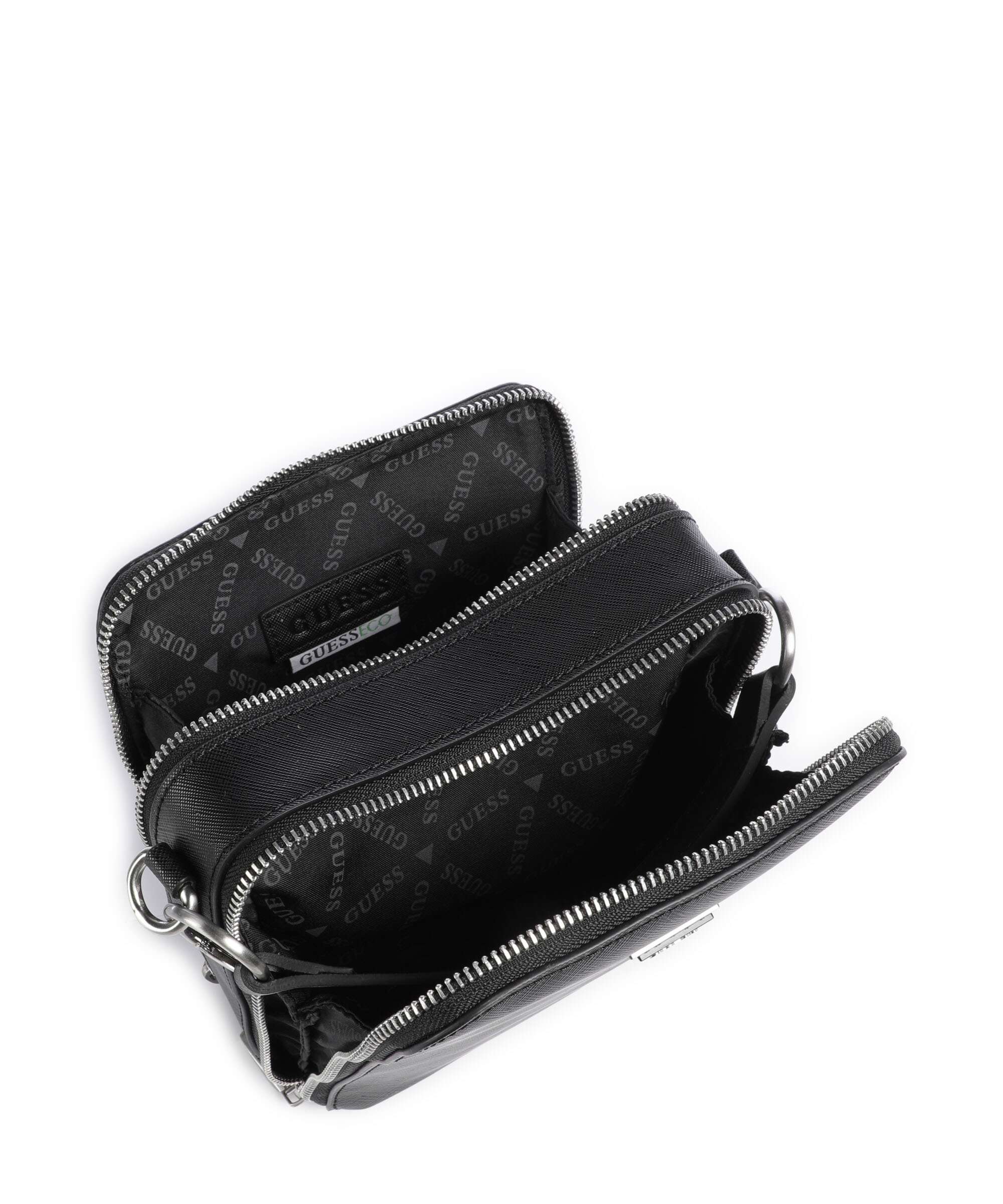 Guess Torino Eco Crossbody bag black