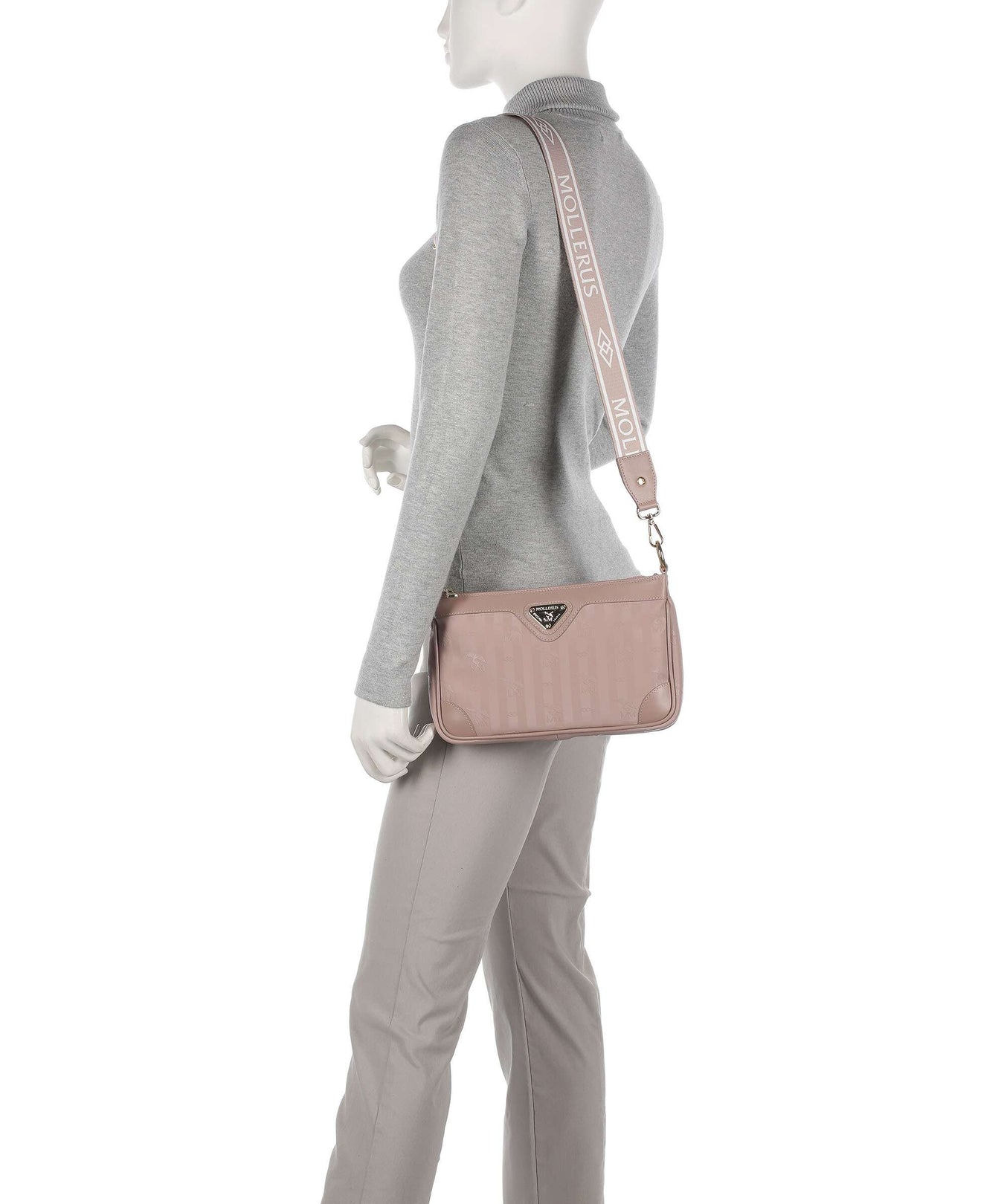 Maison Mollerus Vinerus Flums Crossbody bag soft rosé