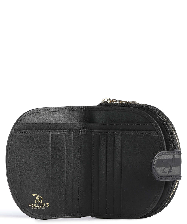 Maison Mollerus Vinerus Piz Kesch Wallet classic schwarz