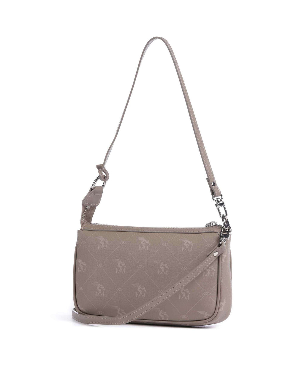 Maison Mollerus Pecarus Missy Shoulder bag taupe/rosé/silber
