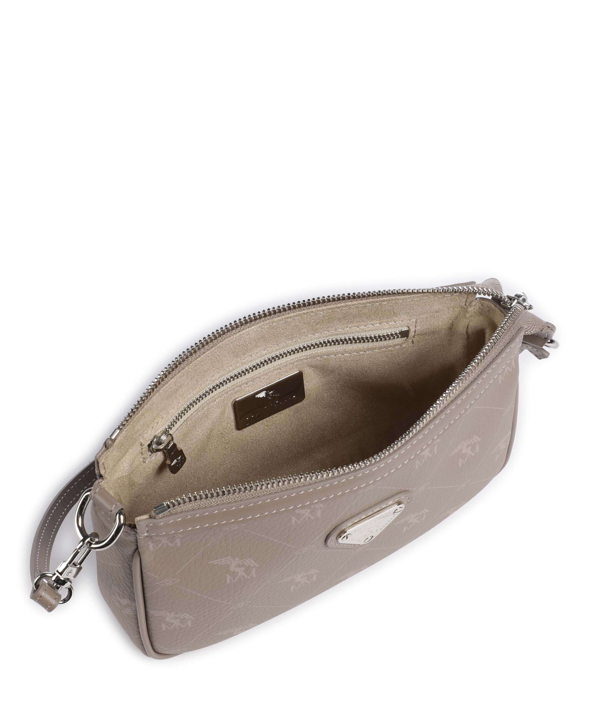 Maison Mollerus Pecarus Missy Shoulder bag taupe/rosé/silber