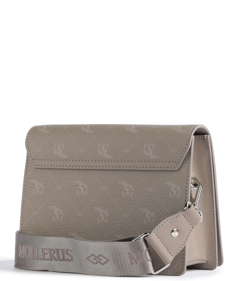 Maison Mollerus Pecarus Melide Crossbody bag taupe/rosé