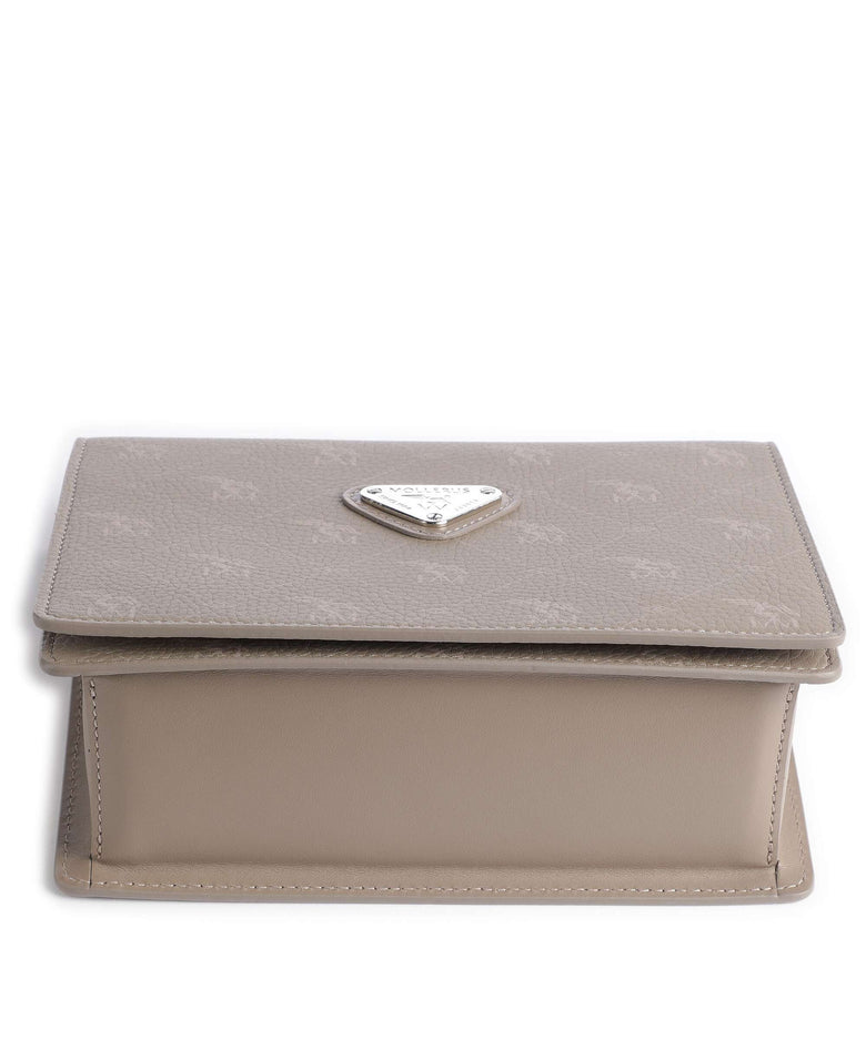 Maison Mollerus Pecarus Melide Crossbody bag taupe/rosé