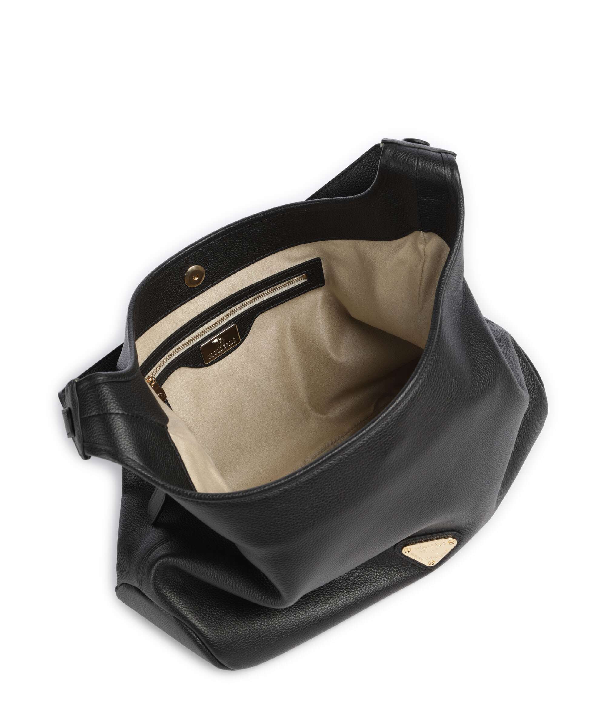 Maison Mollerus Mendrisio Hobo bag schwarz