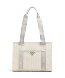 Maison Mollerus Vinerus Berlin Shopper pearl weiss