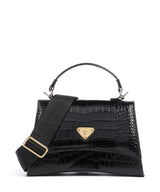 Maison Mollerus Croco Romont Kabelka classic schwarz