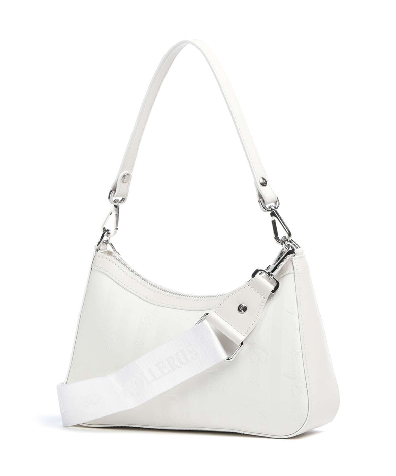 Maison Mollerus Vinerus Castiel Shoulder bag snow weiss