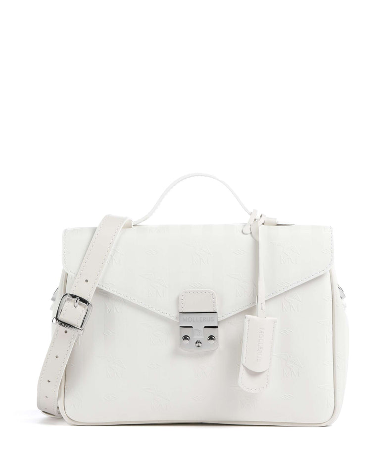 Maison Mollerus Vinerus Marly Crossbody bag snow weiss