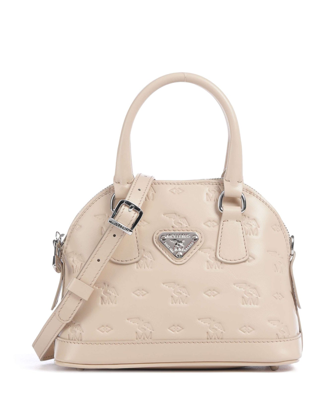 Maison Mollerus Stampato Oetwil Handbag vanilla beige