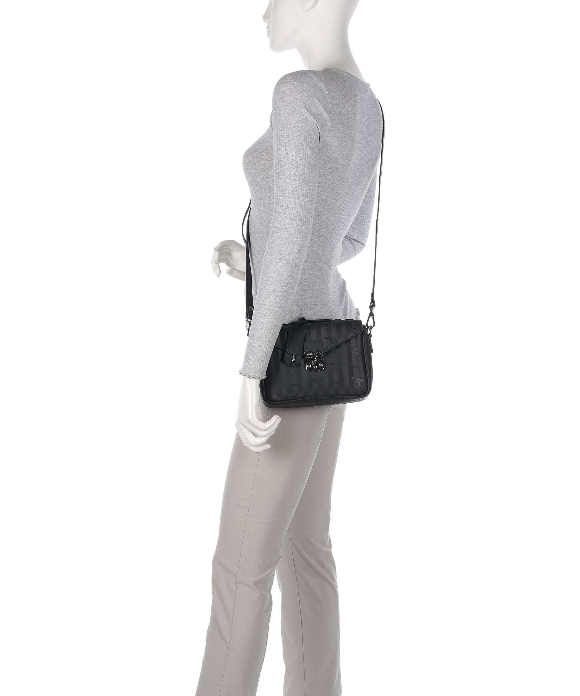 Maison Mollerus Vinerus Meyrin Crossbody bag classic schwarz