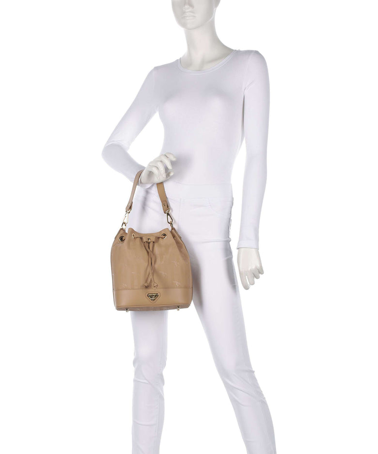 Maison Mollerus Vinerus Sion Bucket bag cappuccino beige