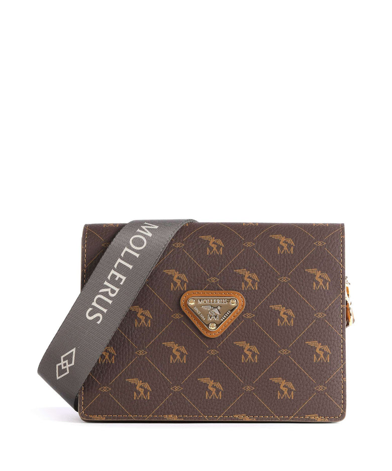 Maison Mollerus Pecarus Melide Crossbody bag soft braun