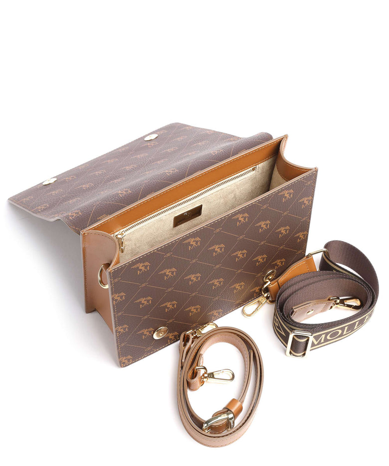 Maison Mollerus Pecarus Wil Crossbody bag soft braun