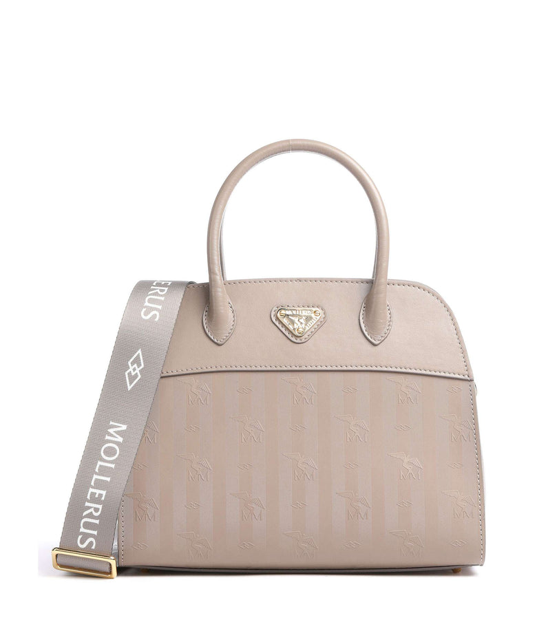 Maison Mollerus Vinerus Yens Handbag taupe