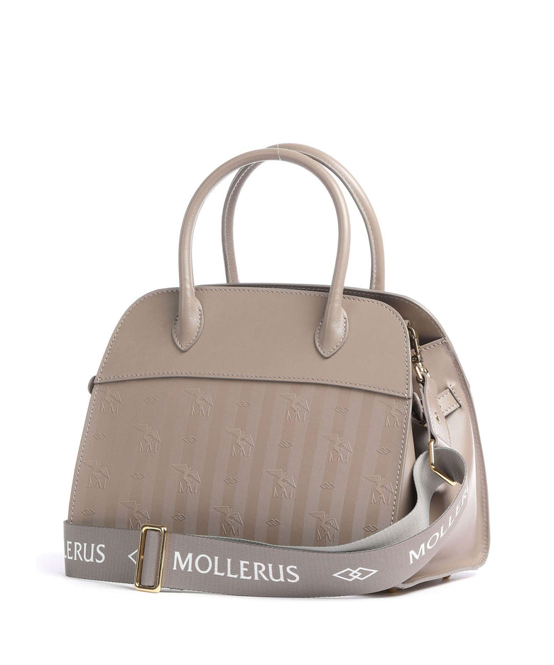 Maison Mollerus Vinerus Yens Handbag taupe