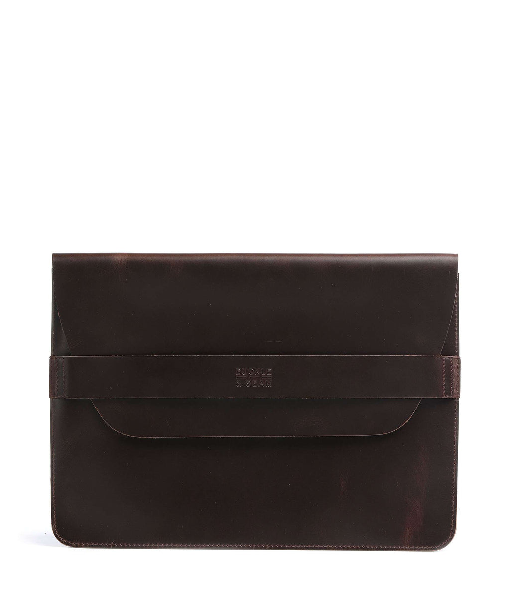 Buckle & Seam Terra Laptop case brown