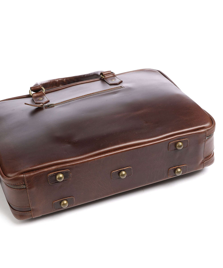 Buckle & Seam Albert Briefcase brown