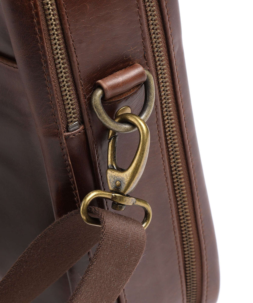 Buckle & Seam Albert Briefcase brown