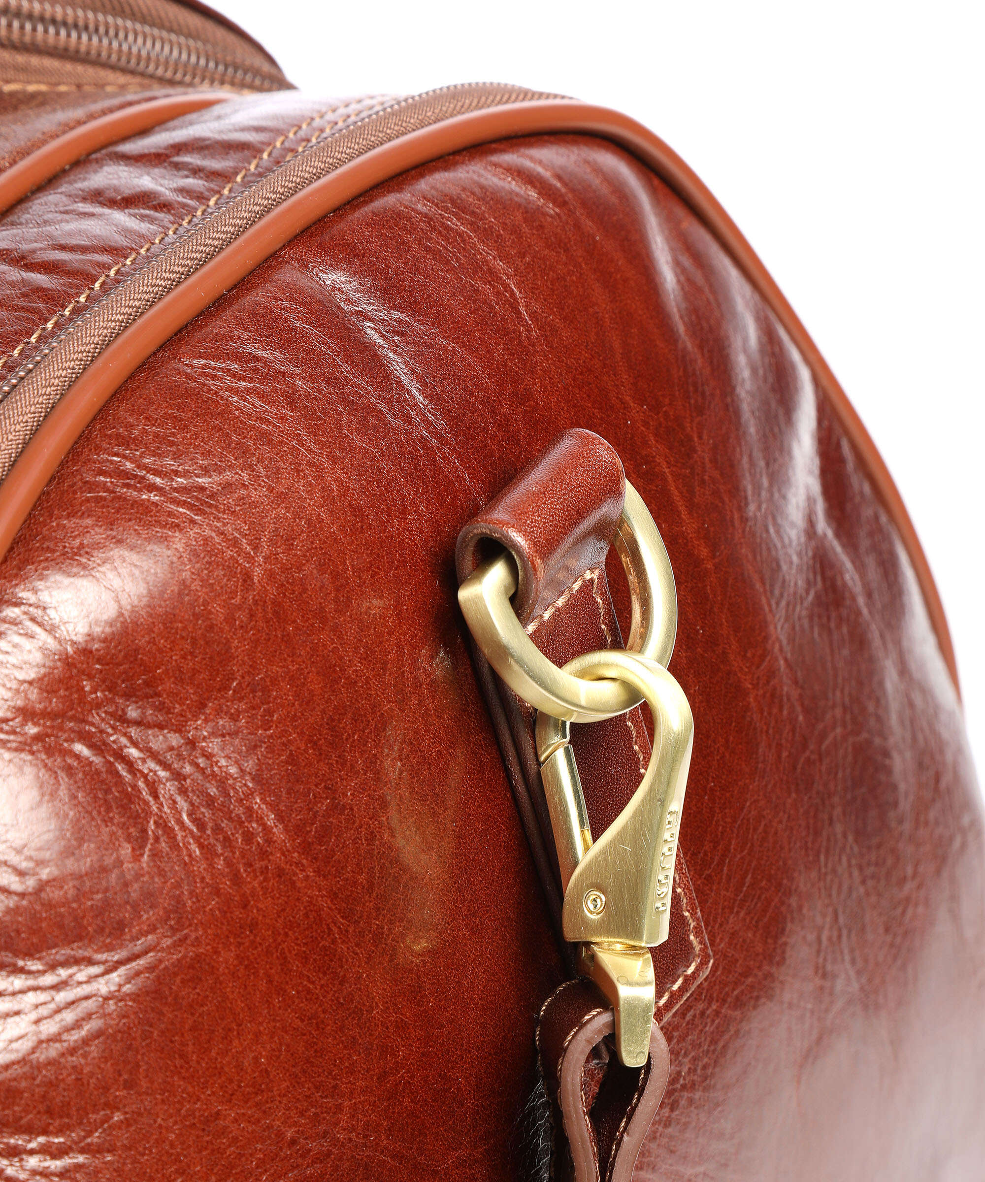 Giudi Travel bag with wheels brown