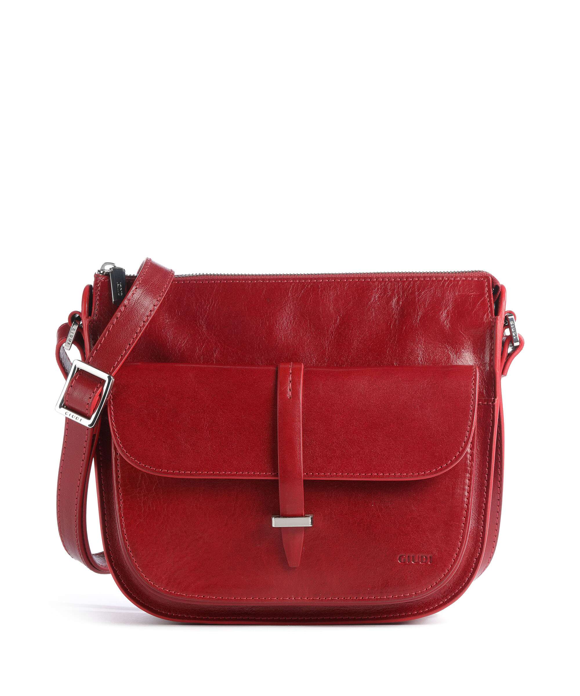Giudi Cuffy Tracollina Crossbody bag rosso